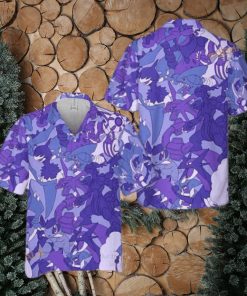 Pokemon Electric Dragon Type Funny 3D Hawaiian Shirt