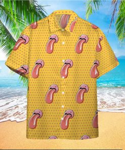 Pokemon Hawaiian Shirt Lickitung Yellow Hawaii Shirt Pokemon Aloha Shirt