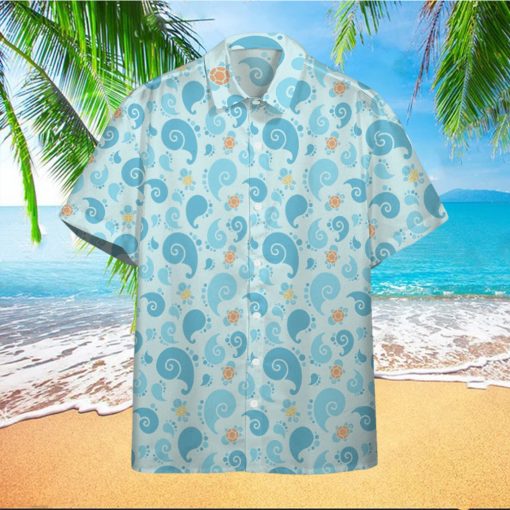 Pokemon Hawaiian Shirt Squirtle Pattern Cute Blue Hawaii Shirt Pokemon Aloha Shirt