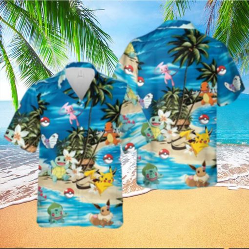 Pokemon Hawaiian Shirt