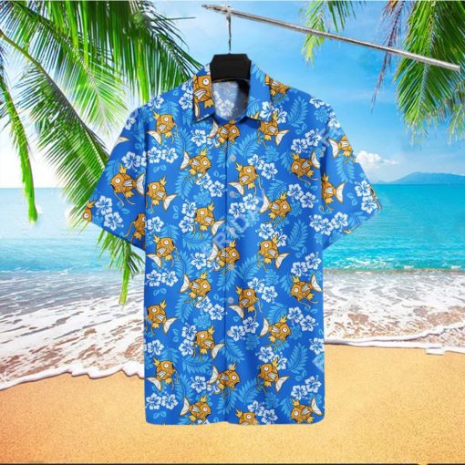 Pokemon Hawaiian T Shirt Magikarp Hawaii Shirts Pokemon Aloha Shirts