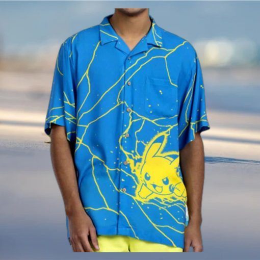 Pokemon Lightning Hawaiian Shirt Beach Gift For Best Friends