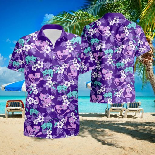 Pokemon Mew Pokemon Shirt Hawaiian Shirt