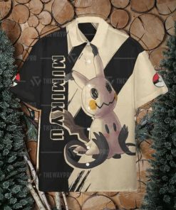 Pokemon Mimikyu Funny 3D Hawaiian Shirt