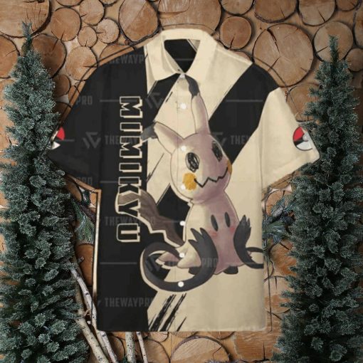 Pokemon Mimikyu Funny 3D Hawaiian Shirt