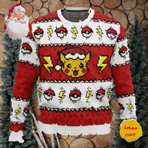 Pokemon Pikachu Christmas AOP Sweater