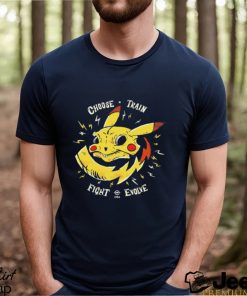 Pokemon Pikachu skull electric choose train fight evolve 1996 shirt