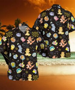 Pokemon Spaceship Combo Hawaiian Shirt And Shorts Best For Men And Women Holidays