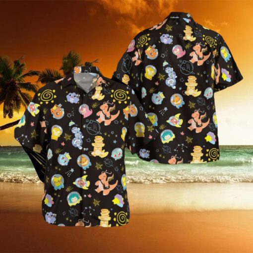 Pokemon Spaceship Combo Hawaiian Shirt And Shorts Best For Men And Women Holidays