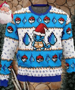 Pokemon Squirtle Christmas AOP Sweater