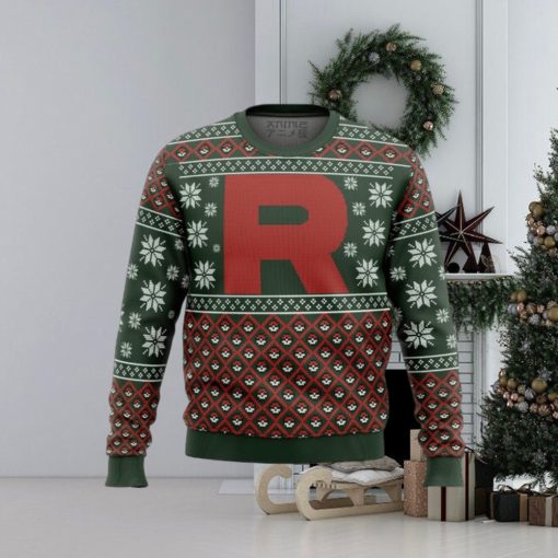 Pokemon Team Rocket Ugly Christmas Sweaters