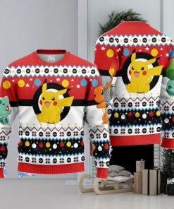 Pokemon Ugly Christmas Sweater For Men Womens 3D All Over Printed