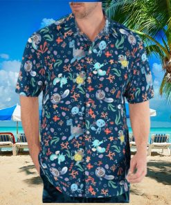 Pokemon Water Type Ocean Pattern Hawaiian Shirt