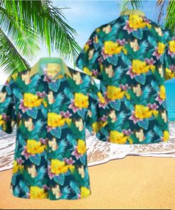 Pokemon hot Hawaiian Shirt Pikachu On Summer Day Beach