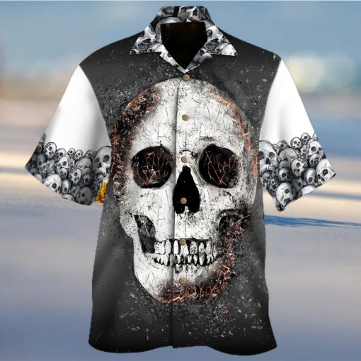 Poker Skull Hawaiian Shirt