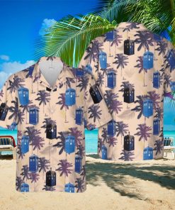 Police Box 3D Hawaiian Shirt Beach Lover Gift
