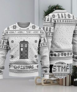 Police1 Box Knitted Christmas Sweater For Men And Women