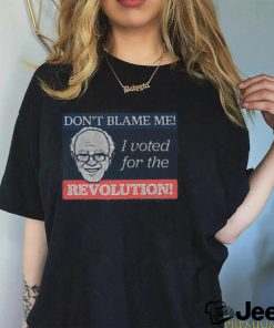 Politicoup Shop Don't Blame Me I Voted for the Revolution Funny T Shirt