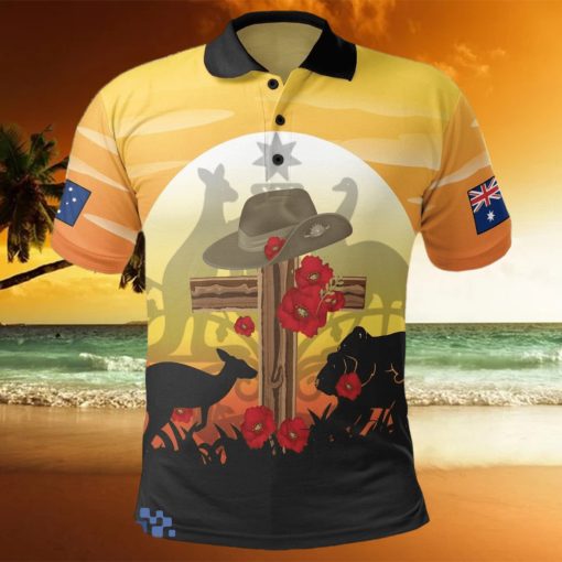 Polo Shirt Anzac Day  Dawn Service Best Gift 0lw 8nYQw