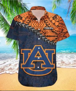 PolyPolynesian NCAA Auburn Tigers Hawaiian Shirt