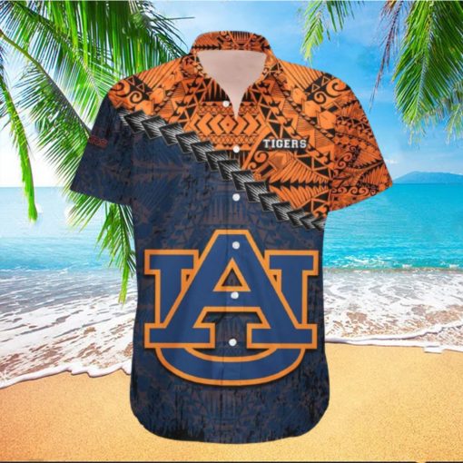 PolyPolynesian NCAA Auburn Tigers Hawaiian Shirt