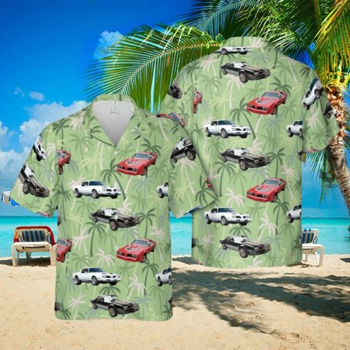 Pontiac Firebird Trans Am 1977 3D Hawaiian Shirt Beach Lover Gift