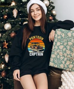 Pontoon Captain Boat vintage shirt