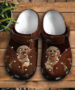 Poodle Owners Cute Dog Pattern Crocs