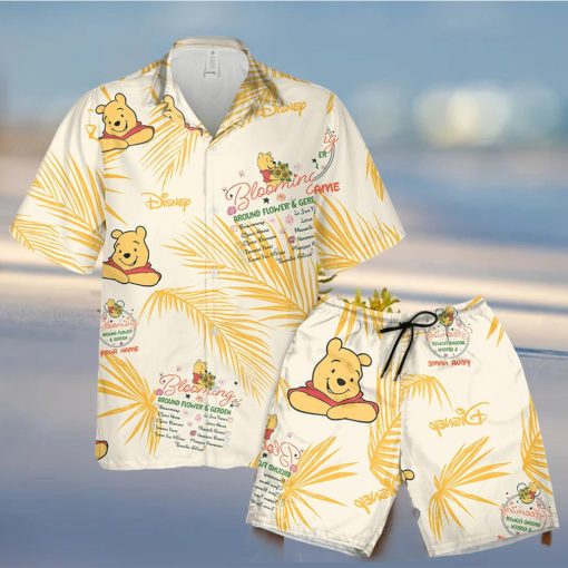 Pooh Blooming Hawaiian Shirt