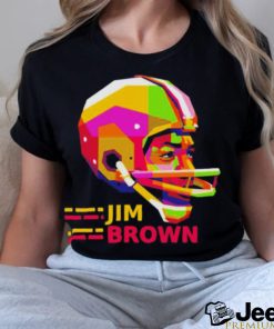 Pop Art Portrait Jim Brown shirt