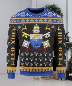 Pope Pius X Coat Of Arms Ugly Christmas Sweater