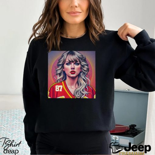 Popstar Swiftie Chiefs Fan T Shirt