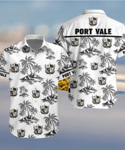 Port Vale Button Up Shirt Hawaiian Shirt