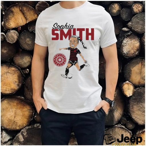 Portland Thorns FC Sophia Smith caricature art shirt