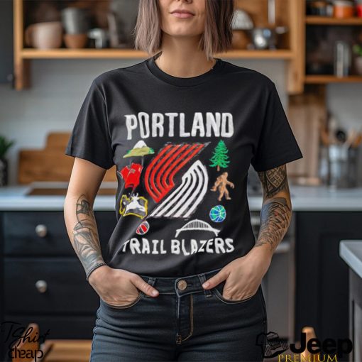 Portland Trail Blazers Nba X Market Claymation Shirt