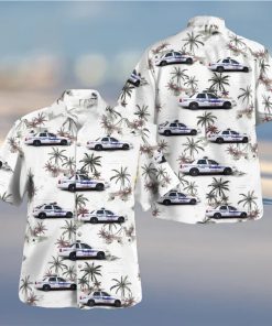 Portsmouth Ohio Police Department 2006 Ford Police Interceptor Hawaiian Shirt