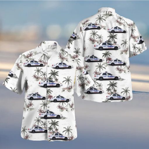 Portsmouth Ohio Police Department 2006 Ford Police Interceptor Hawaiian Shirt