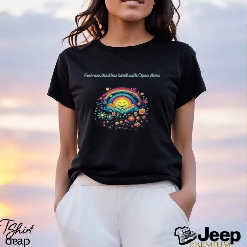 Positive Thinking Colourful T Shirt