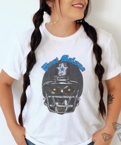 Post Malone Dallas Cowboys Skull Helmet Shirt