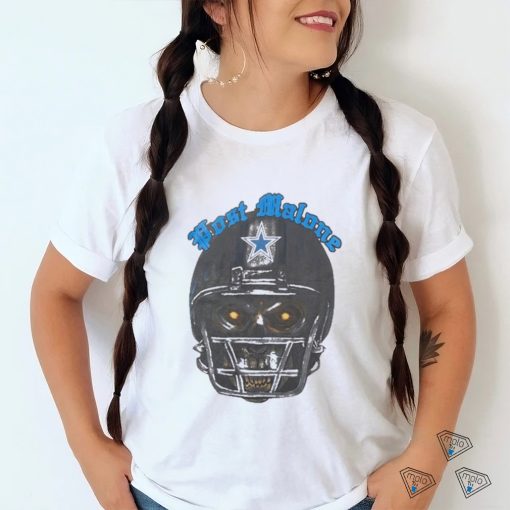 Post Malone Dallas Cowboys Skull Helmet Shirt