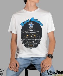 Post Malone X Dallas Cowboys skeleton helmet shirt