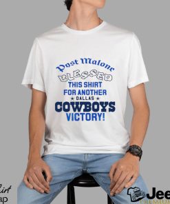 Post Malone blessed this shirt for another Dallas Cowboys victory light shirt