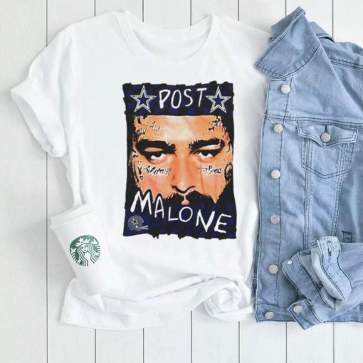 Post Malone x Dallas Cowboys photo shirt