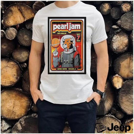 Poster Pearl Jam Chicago, IL Event Shirt