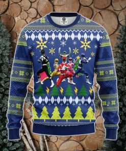 Power Rangers Amazing Gift Ugly Christmas 3D Sweater Christmas Gift For Men And Women