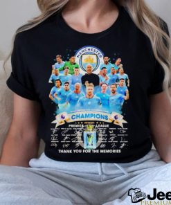 Premier League 2023 Manchester City Champions shirt