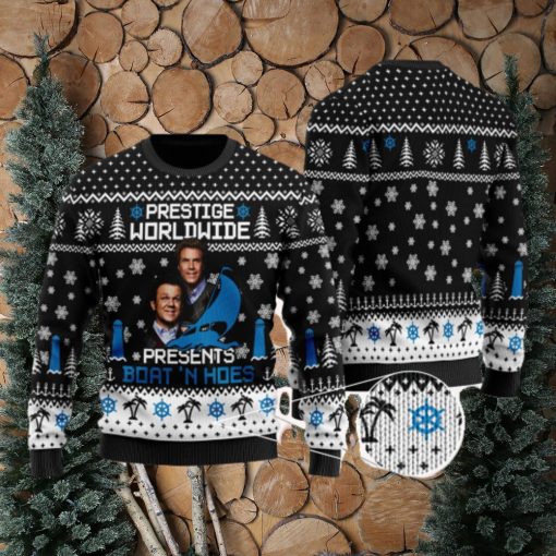 Prestige Worldwide Presents Boat’N Hoes Sweater Ugly Christmas Sweater Xmas Gifts