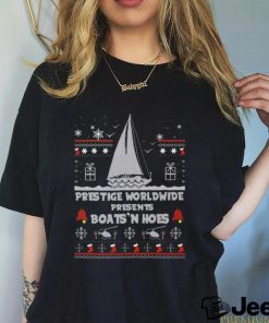 Prestige Worldwide Presents Boats ‘N Hoes Ugly Christmas shirt