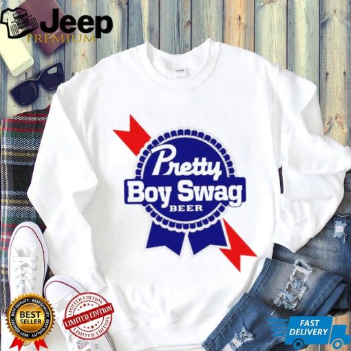 Pretty Boy Swag Beer logo shirt