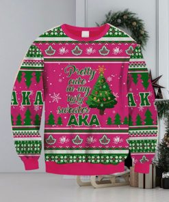 Pretty Cute In My Ugly Ugly Knitted Whiskey Christmas 3D Sweater For Men And Women